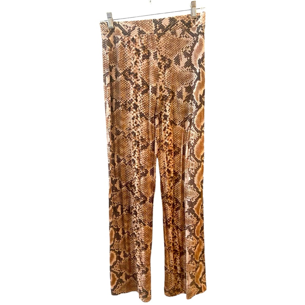 Zara Snake Print Pants. Size Medium. In Perfect Condition.